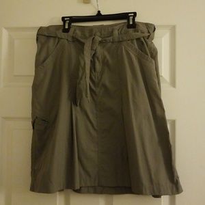 North face a-line skirt